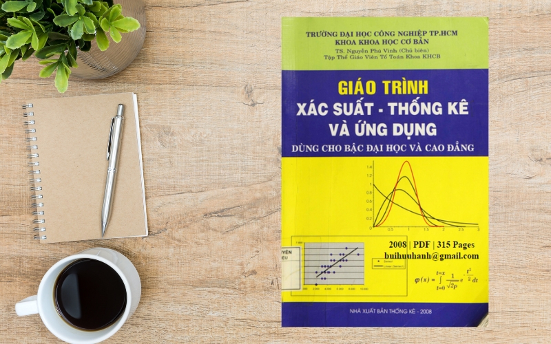 Giáo trình xác suất và thống kê cơ bản cung cấp kiến thức hệ thống, ví dụ rõ ràng, phù hợp tự học và giảng dạy