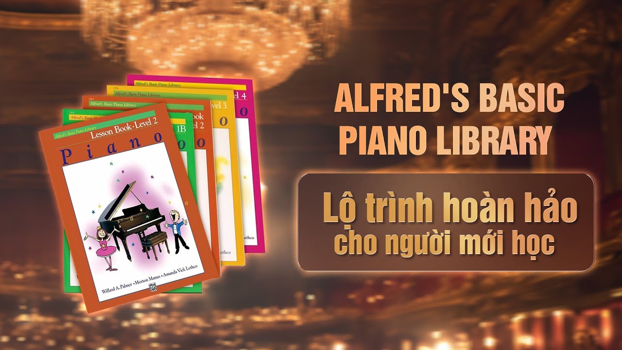 Bộ sách Alfred’s basic piano library