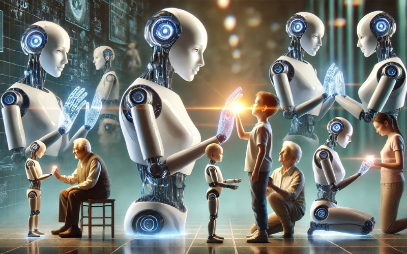 Nhân vật trong Sci-fi có thể là robot có cảm xúc