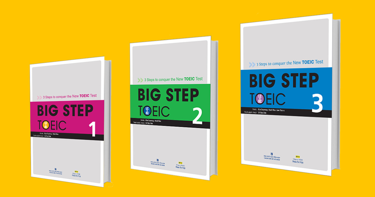 Big Step TOEIC (Trọn bộ 3 cuốn)
