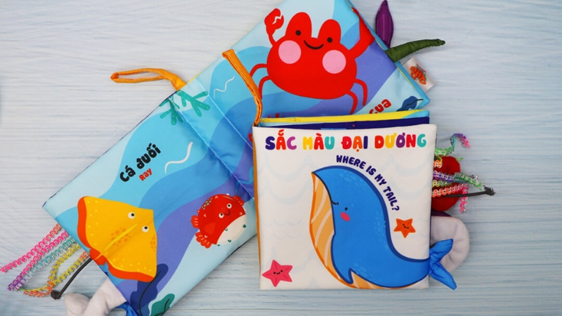 Sách vải cho bé
