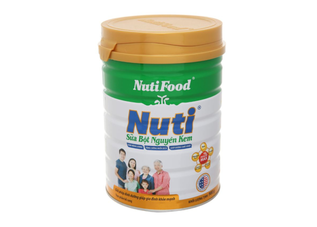 Sữa bột nguyên kem Nuti