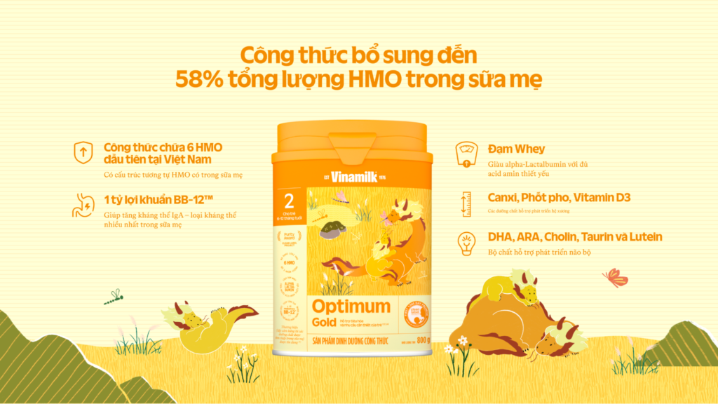 Sữa bột Vinamilk Optimum Gold