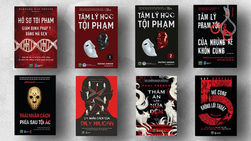Lựa chọn sách tâm lý tội phạm hay