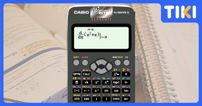 Cách bấm máy tính đạo hàm Casio và Vinacal chi tiết nhất