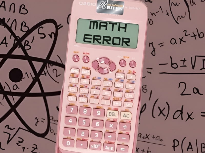 Cách khắc phục lỗi Math ERROR