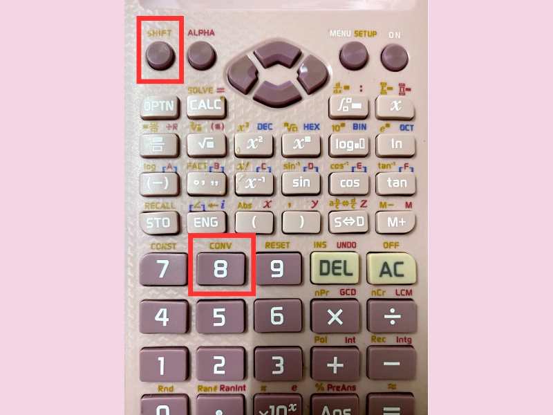 Nhấn tổ hợp phím SHIFT và phím 8