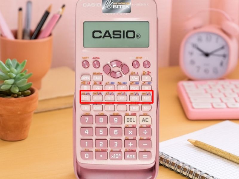 Một số biến nhớ có sẵn trên Casio FX-580VNX