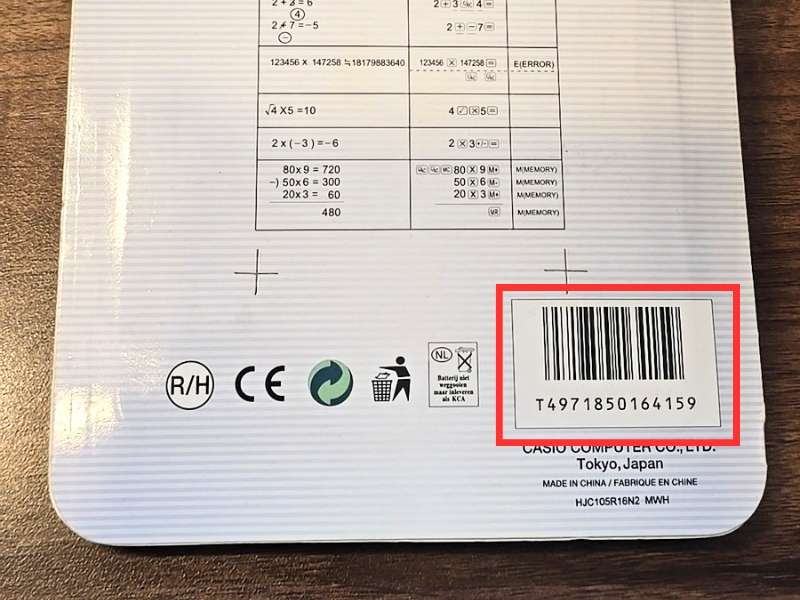 Đối chiếu số series (Serial Number)