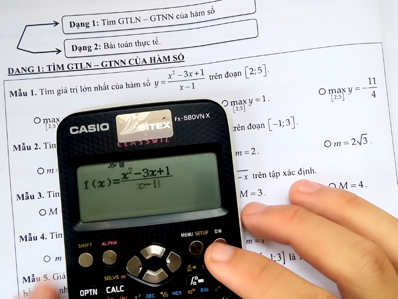 Giới thiệu Casio FX 580VNX: Trợ thủ đắc lực cho học sinh, sinh viên