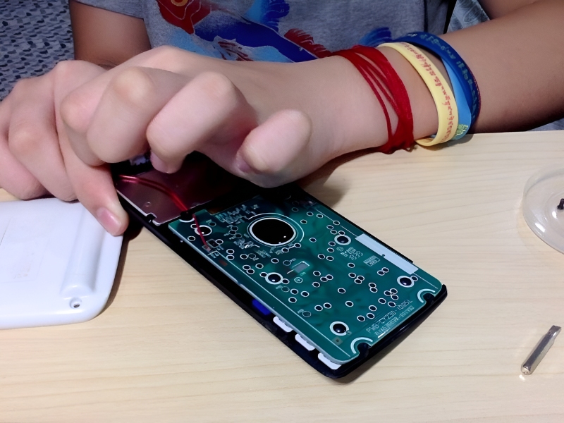 Lắp pin AAA mới đúng chiều