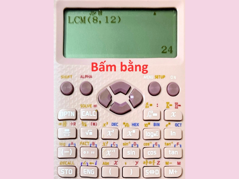 Bấm phím bằng