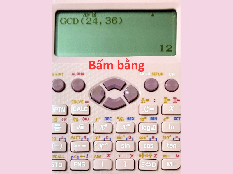 Bấm phím bằng