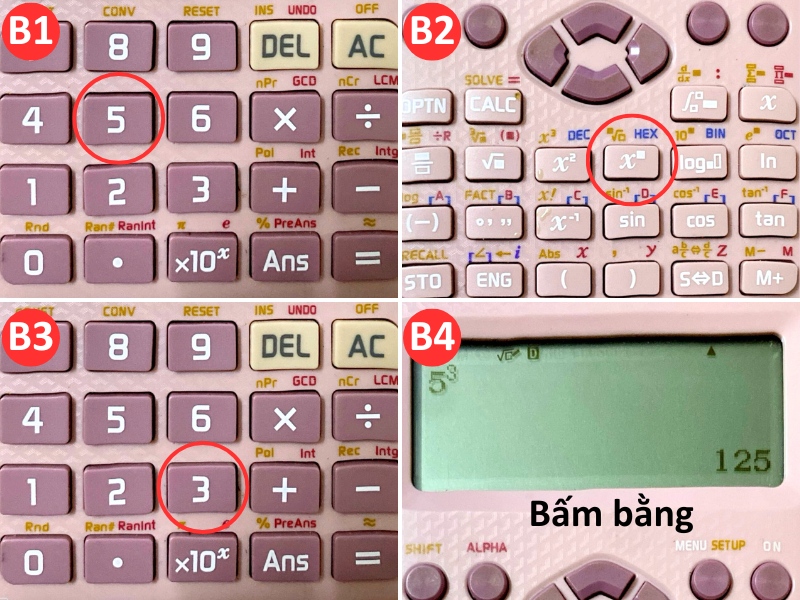Cách tính lũy thừa với số mũ nguyên dương