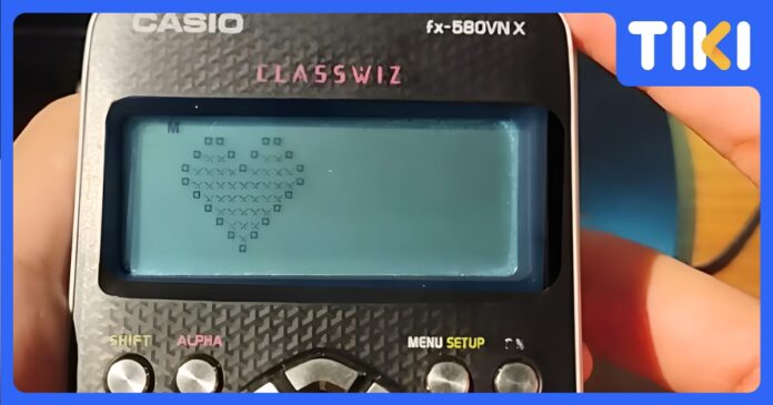 Hướng dẫn 3 cách vẽ hình trái tim trên máy tính Casio chi tiết