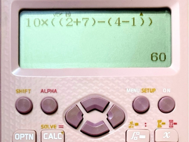 Ví dụ thực hành chi tiết trên máy Casio fx-580VN X
