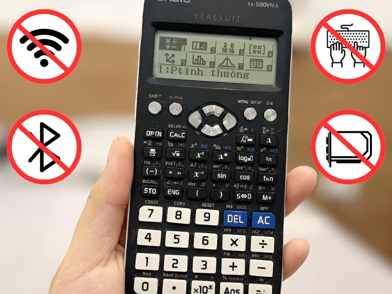 Tiêu chí của một máy tính hợp lệ theo quy chế thi