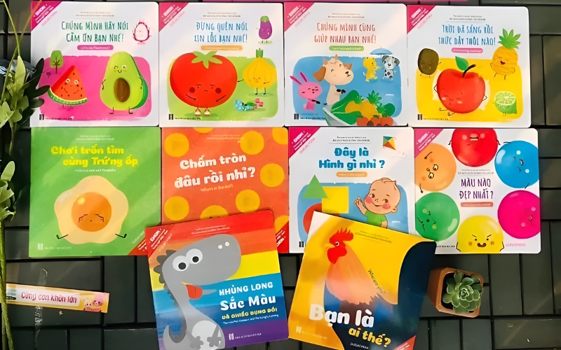 Hộp quà Ehon giúp bé nhận diện, học cách xử lý và phát triển trí tuệ cảm xúc