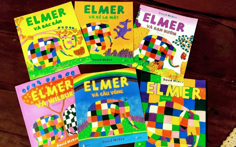 Elmer - Chú voi ca rô dạy bé yêu quý sự khác biệt và tự tin là chính mình