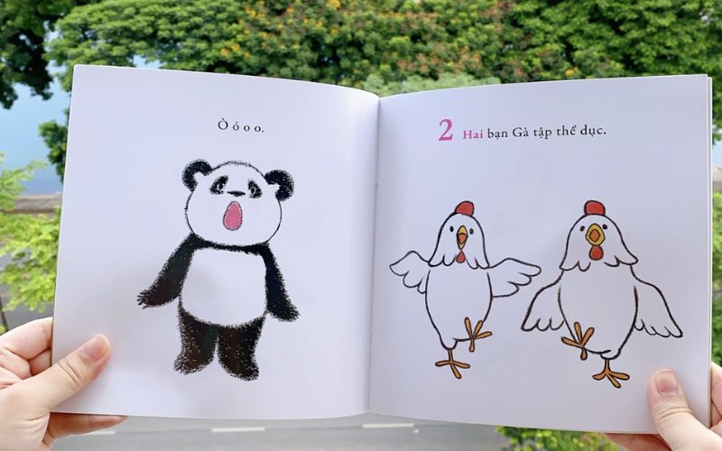 Sách giúp kích thích trí tưởng tượng của bé