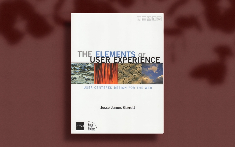 Sách giới thiệu mô hình 5 tầng UX giúp designer hiểu quy trình từ chiến lược đến giao diện hoàn chỉnh