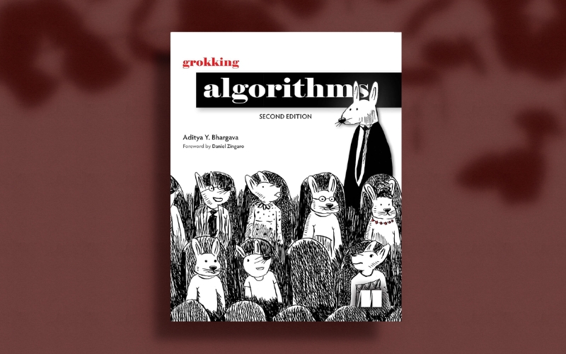 Cuốn sách minh họa sinh động, giúp người đọc hiểu thuật toán qua ví dụ trực quan và dễ tiếp cận