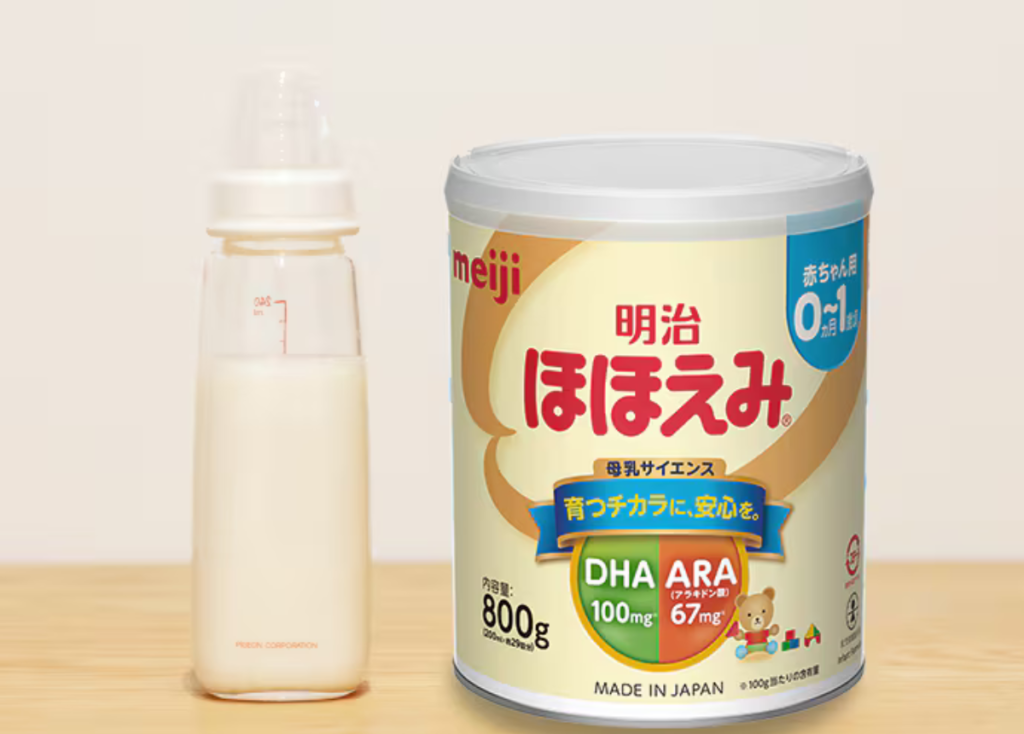 Phân loại sữa Meiji nội địa và sữa Meiji nhập khẩu