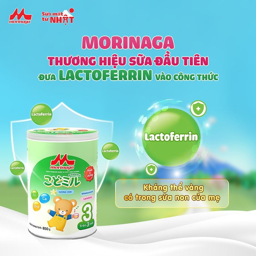thương hiệu Morinaga sữa bột