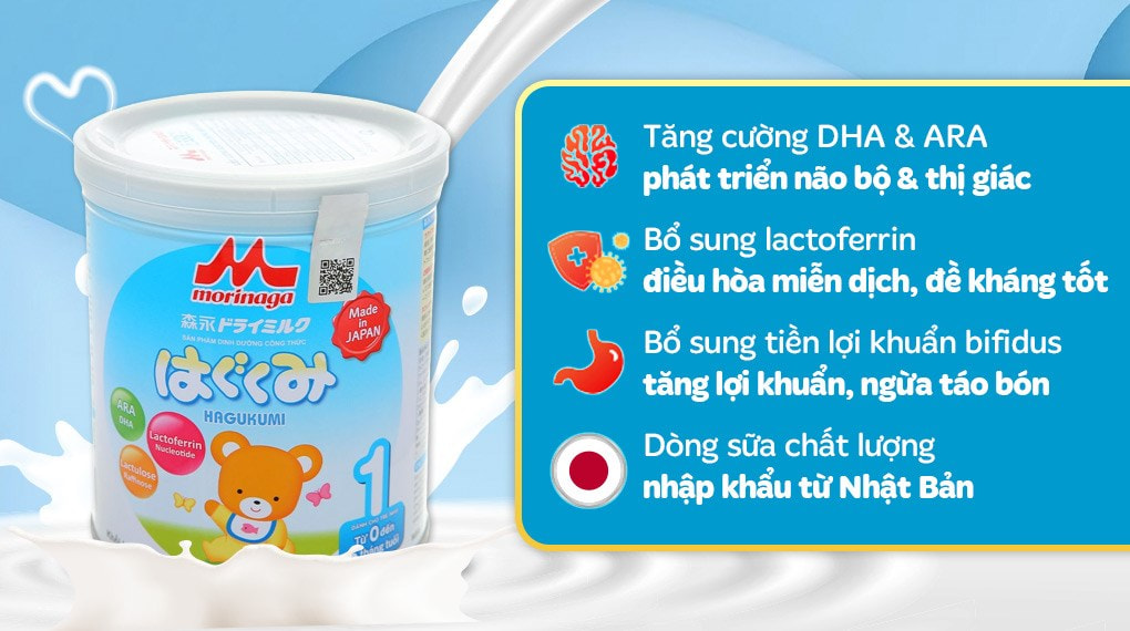 Sữa bột Morinaga có tốt không