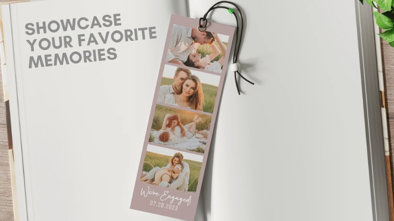 Cá nhân hóa bookmark từ ảnh chụp kỷ niệm