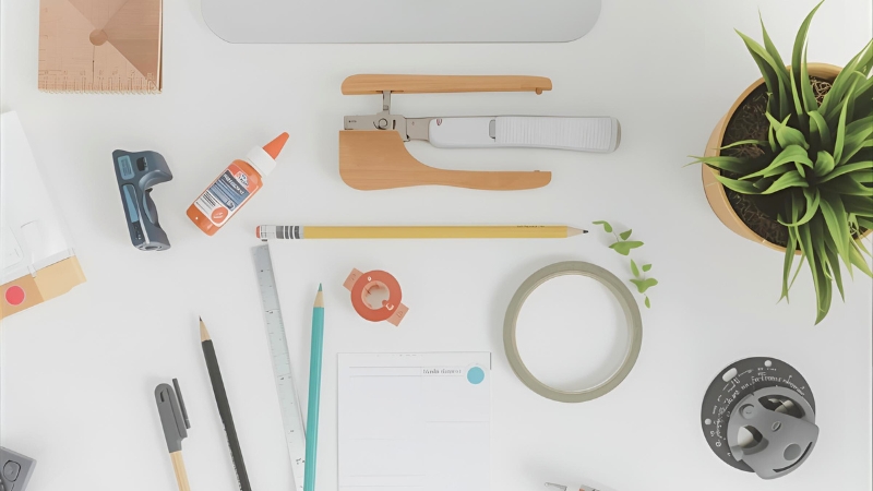 Dụng cụ cơ bản để làm bookmark