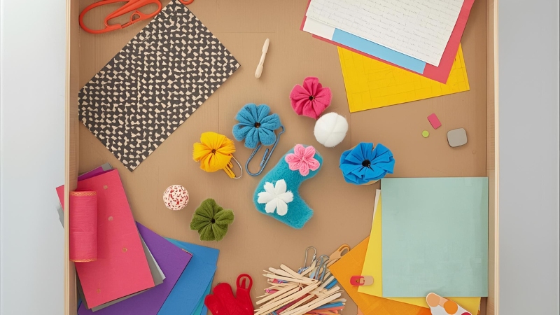 Vật liệu chính đa dạng để làm bookmark