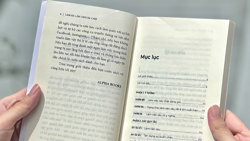 Làm Ra Làm, Chơi Ra Chơi là một cuốn sách cần thiết