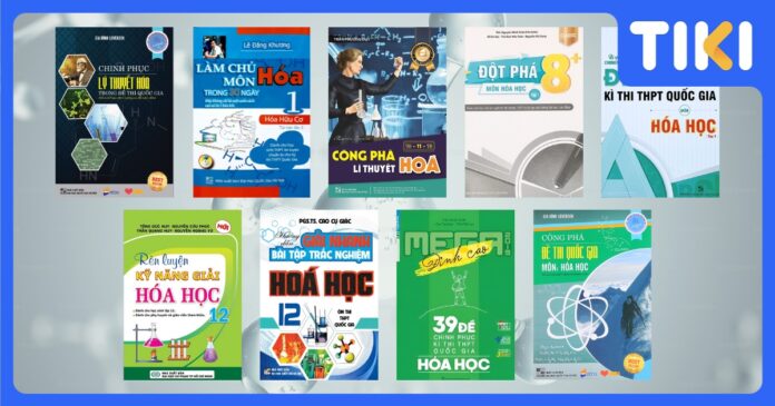 Top 11 sách hóa luyện thi đại học hay nhất 2025