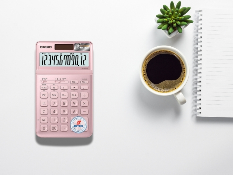 Casio JW-200SC-PK Hồng