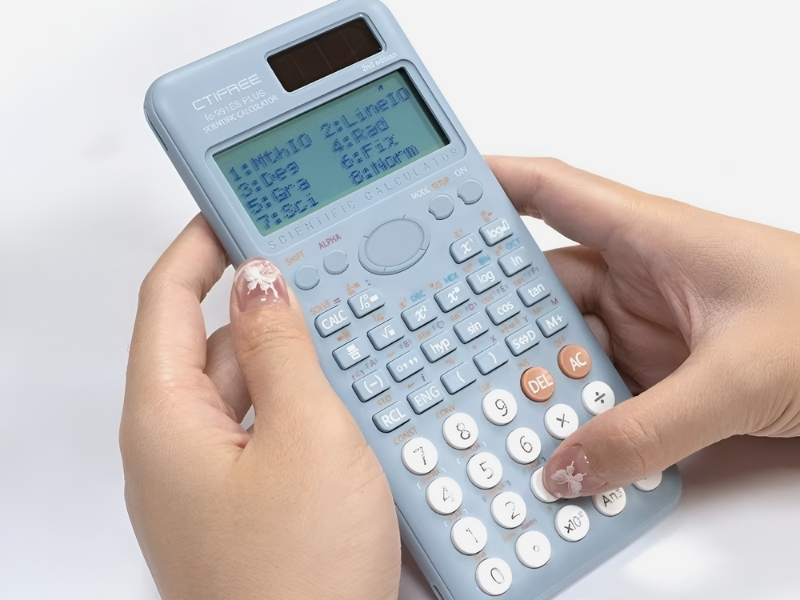 Tiêu chí lựa chọn máy tính Casio màu xanh dương phù hợp