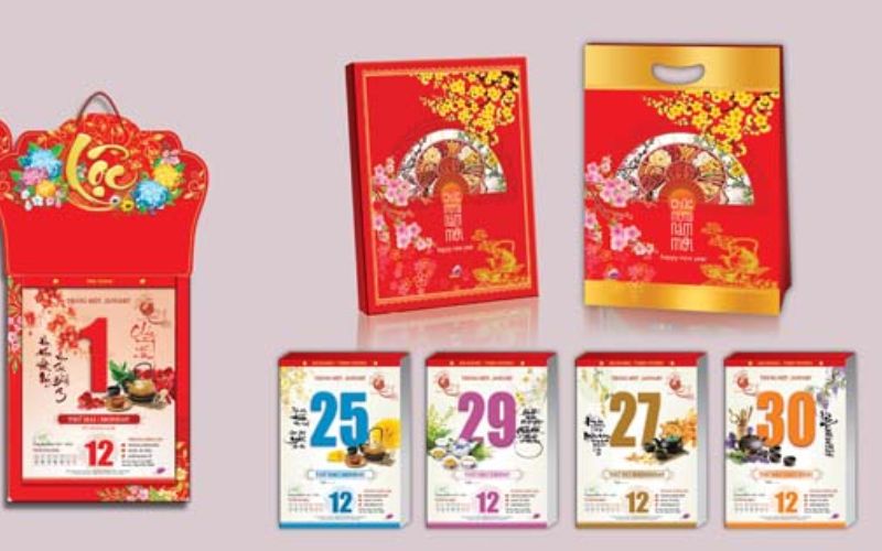 Chọn lịch bloc làm quà tặng theo từng đối tượng nhận