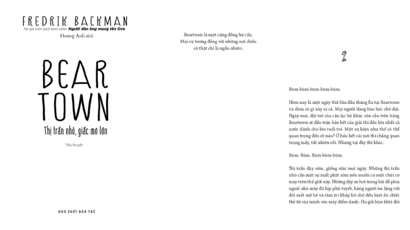 Beartown không kể câu chuyện của riêng một cá nhân