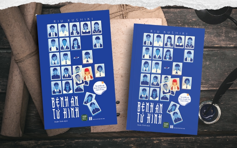 Bìa sách Bệnh án tử hình - tiểu thuyết trinh thám mang màu tâm lý u ám