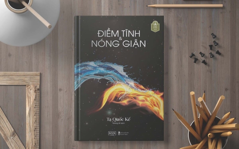 Bìa sách tâm lý học ứng dụng Điềm tĩnh và nóng giận