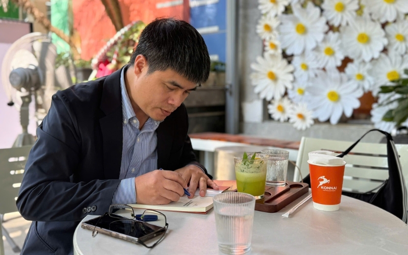 Chân dung Dương Trọng Tấn - Tác giả cuốn sách Được việc