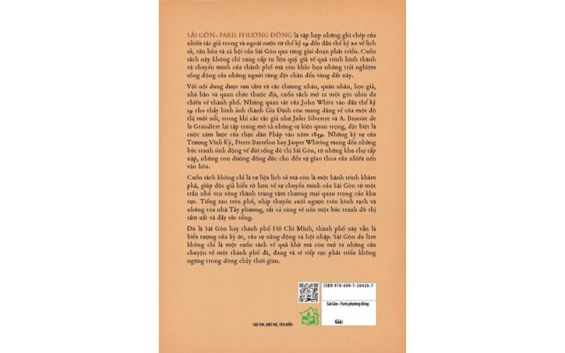 Trích dẫn ấn tượng trong Sài Gòn - Paris Viễn Đông