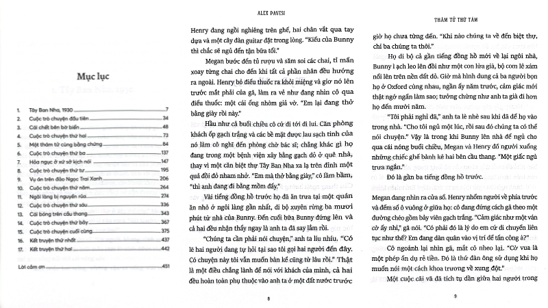 Văn phong của Pavesi tiết chế, ưu tiên đối thoại và logic hơn miêu tả dài dòng