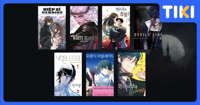 Top 7 truyện tranh ma cà rồng ngôn tình manga và webtoon hay nhất