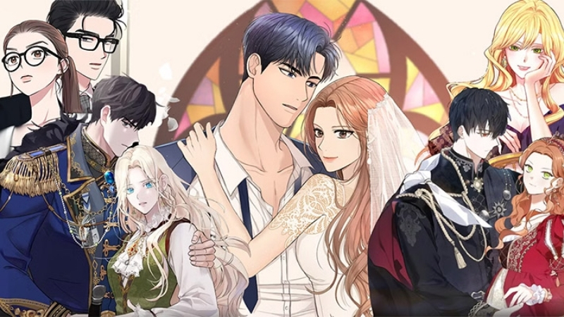 Hầu hết các bộ Manhwa hiện nay đều được lên màu 100% bằng kỹ thuật số