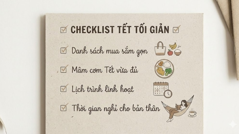 Checklist gọn là cách nhanh nhất để bớt thiếu trước hụt sau