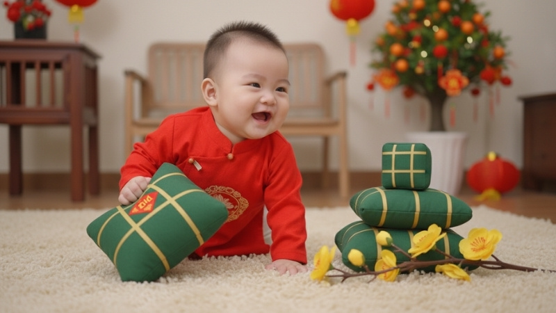 Loại bỏ đồ trang trí sắc nhọn, dễ vỡ để bé an toàn