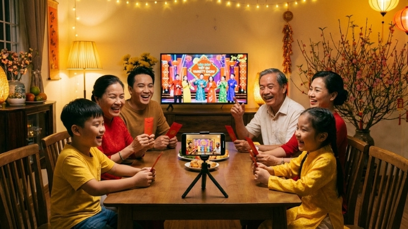 Trò chơi party Tết tại nhà như lì xì cho trẻ, đố vui giúp không khí rộn ràng