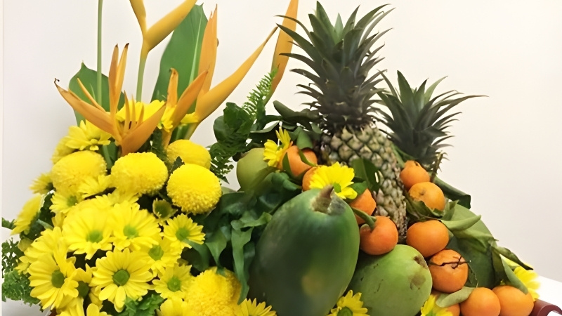 Mâm ngũ quả miền Nam “cầu sung vừa đủ xài”