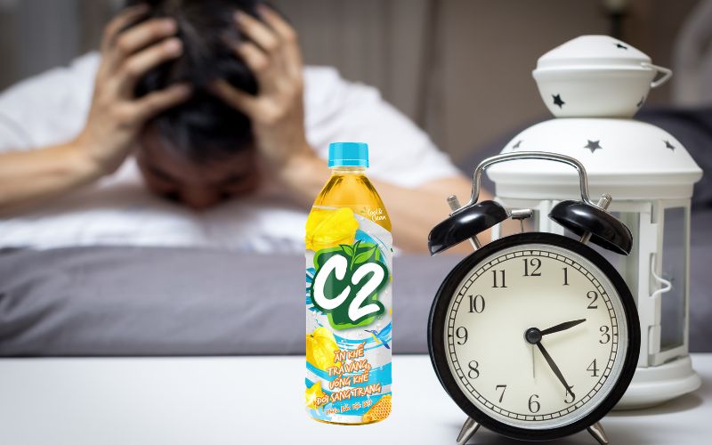 Trà xanh C2 có chứa caffeine tự nhiên từ lá trà nhưng hàm lượng này thấp